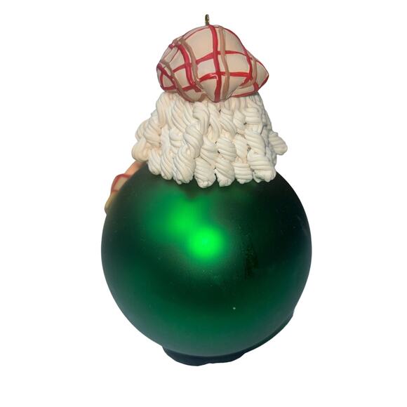 Dept. 56 Vintage Large Scottish Golf Santa Christmas Ornament Original Box Noel - Picture 4 of 9